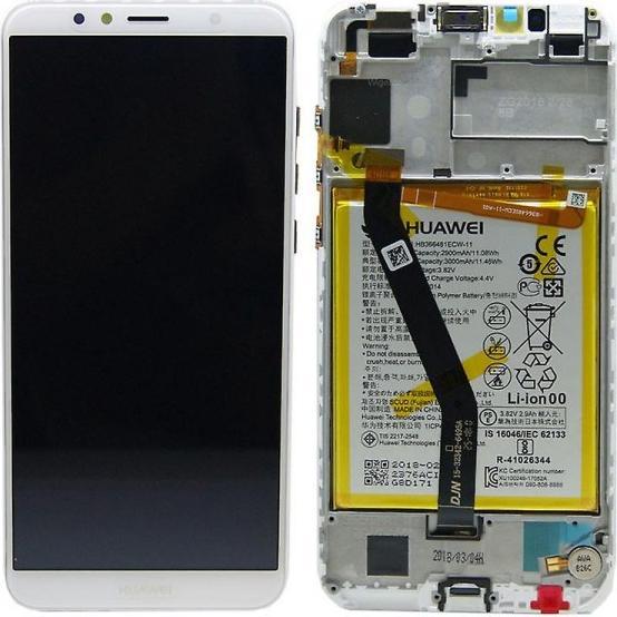 Image du produit Faro + Touch+ Frame+ Battery pour ATU-LX3 L11 L21 L22 Huawei Y6 2018 - white