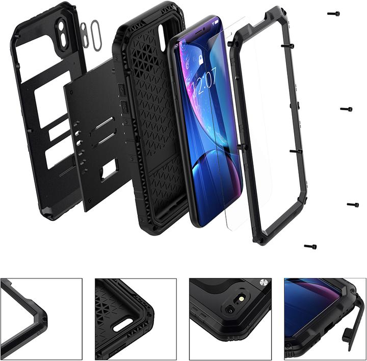 Image du produit Cadorabo Housse d'extérieur Protection à 360 degrés (Apple iPhone XR)