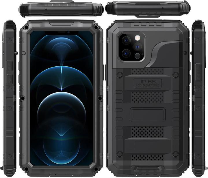 Produktbild Cadorabo Outdoor Hülle 360 Grad Schutz (Apple iPhone 12 Pro)