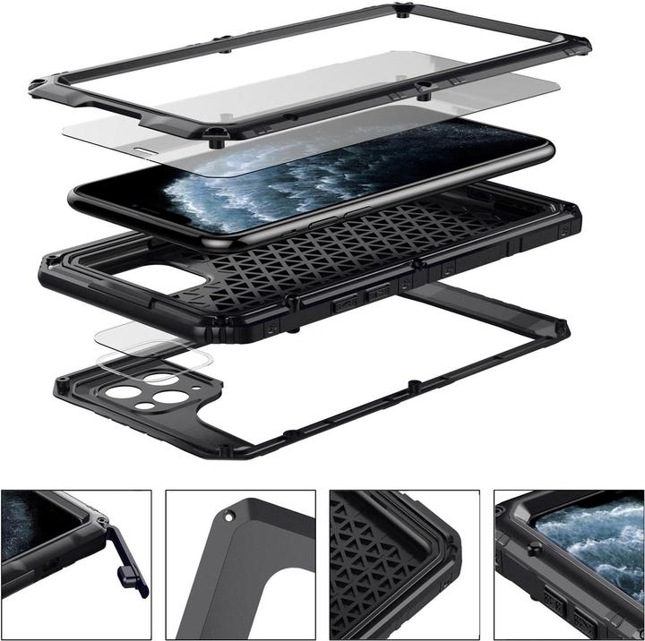 Actual product image Cadorabo Outdoor cover 360 degree protection (Apple iPhone 11 Pro)