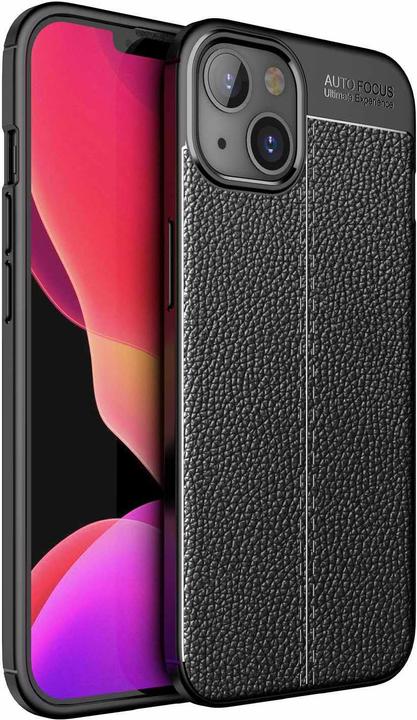 Produktbild Cadorabo TPU Cover Kunstleder Struktur (Apple iPhone 13)