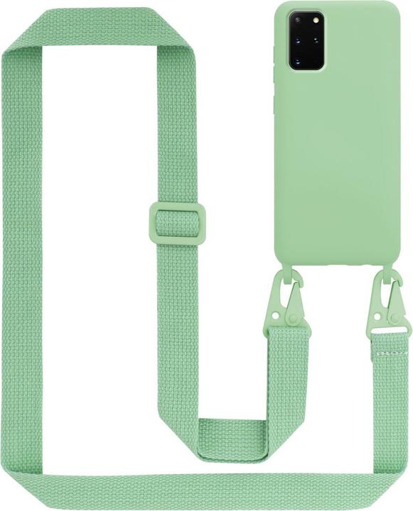 Actual product image Cadorabo TPU Cover Mobile Phone Chain Liquid (Samsung Galaxy S20+)