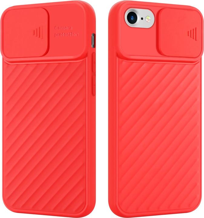 Immagine prodotto Cadorabo Cover in TPU con protezione della fotocamera (Apple iPhone 7, Apple iPhone SE (seconda generazione))