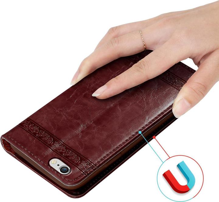 Actual product image Cadorabo Book cover with ornaments (Apple iPhone 6 Plus)