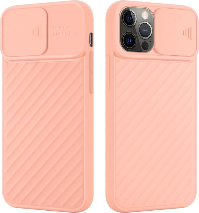 Immagine prodotto Cadorabo Cover in TPU con protezione della fotocamera (Apple iPhone 12, Realme 12 Pro+)