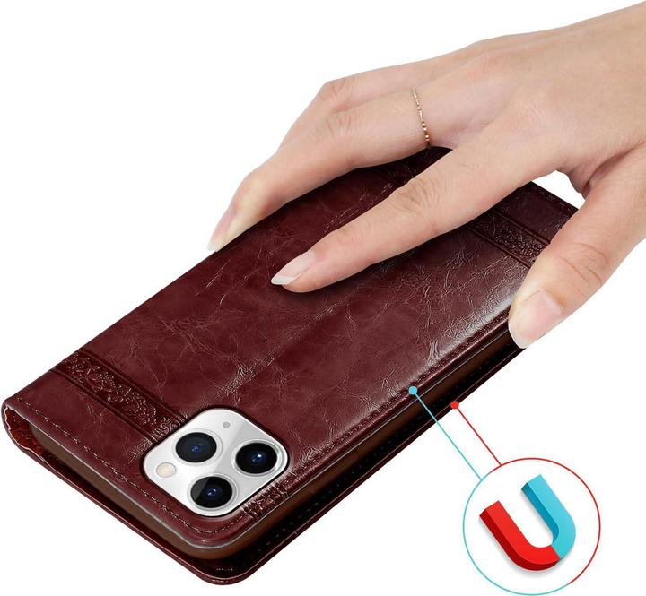 Actual product image Cadorabo Book cover with ornaments (Apple iPhone 11 Pro)