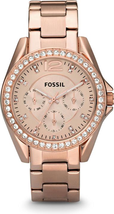 Fossil Riley (Analoguhr, Chronograph, 38 mm)