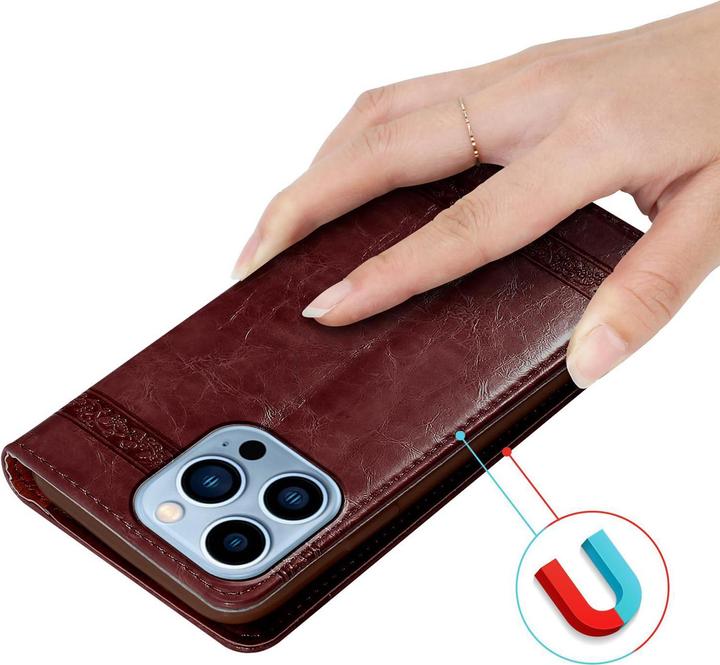 Produktbild Cadorabo Book Hülle mit Ornamente (Apple iPhone 13 Pro)