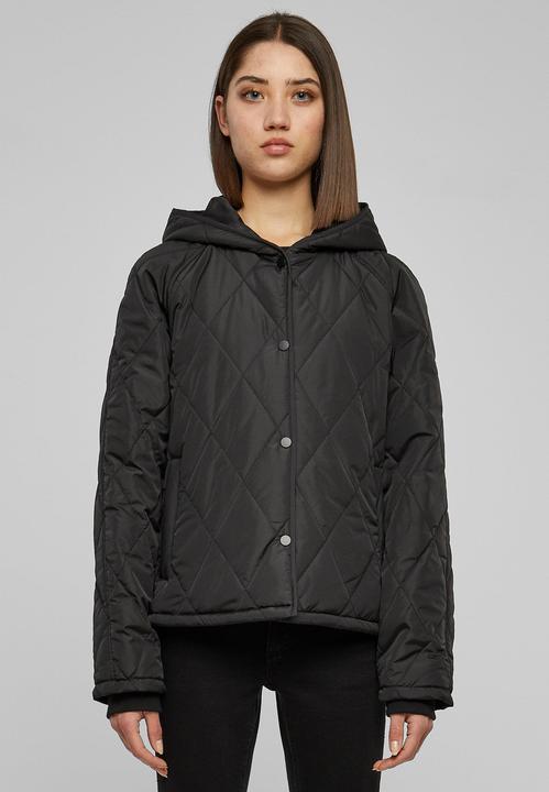 Immagine prodotto Urban Classics Ladies Oversized Diamond Quilted Hooded Jacket (XS)