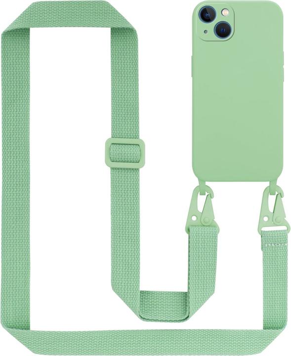 Actual product image Cadorabo TPU Cover Mobile Phone Chain Liquid (Apple iPhone 13)