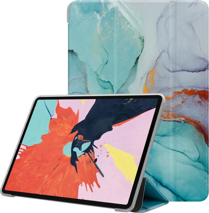 Produktbild Cadorabo Tablet Book Hülle Bunter Marmor (IPad Pro 11 (2020))