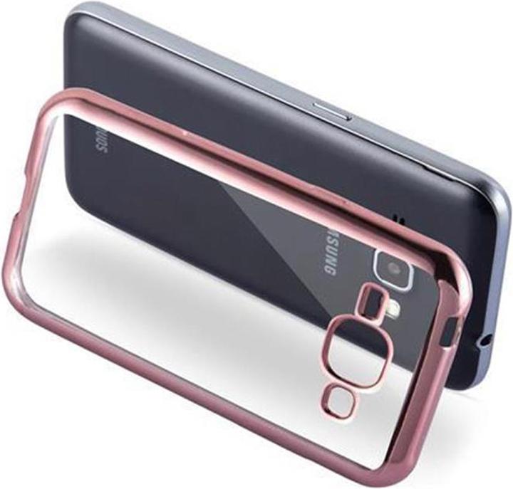 Produktbild Cadorabo TPU Cover Ultra Slim Chrome (Samsung Galaxy J1)