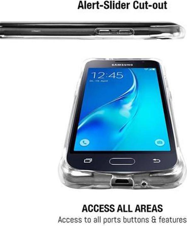 Productafbeelding Cadorabo TPU hoes Ultra Slank Klein Taillekoord (Samsung Galaxy J1 (2016))