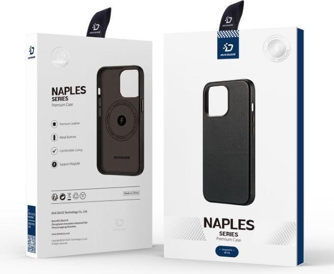 Actual product image Dux Ducis Naples Series Genuine Leather Case (Apple iPhone 14)