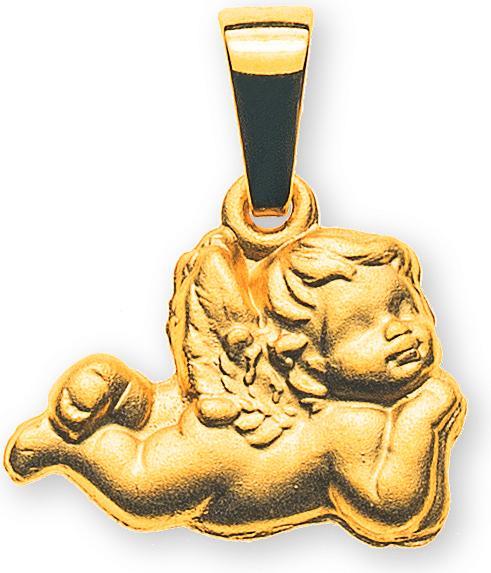 Wassner AnhÃ¤nger Schutzengel liegend Gelbgold 18K (Gold 750)