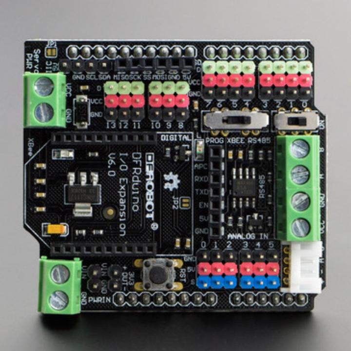 Immagine prodotto DFRobot Schermata di espansione I/O Gravity RS485 per Arduino