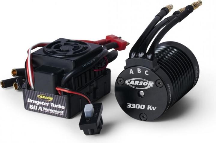 Carson 1:10 BL Set Dragster Turbo 3300 KV
