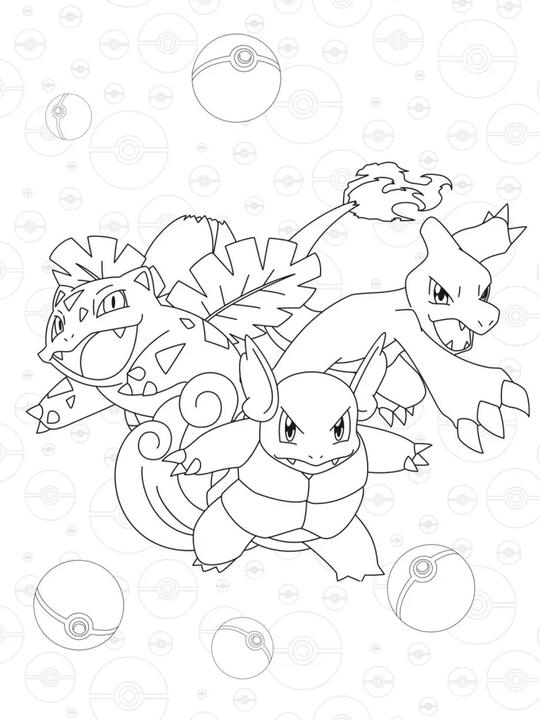 Actual product image Pokémon: My Big Colouring Book