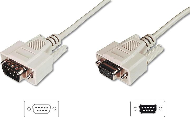 Digitus D-Sub 9 – D-Sub 9 (5 m)