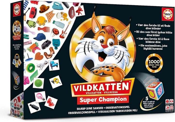Immagine prodotto Educa Vildkatten Super Champion 1000 (Nordic) (78-19540)