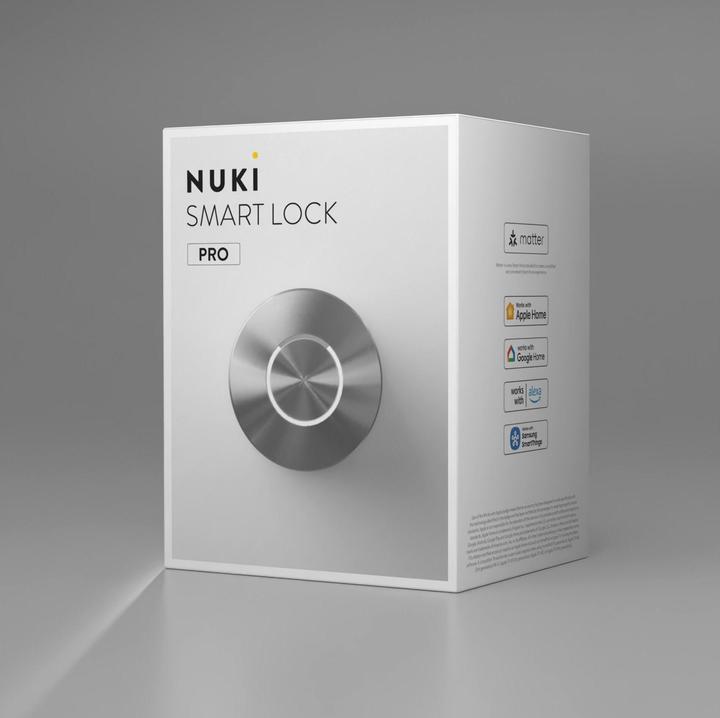 Actual product image Nuki Smart Lock Pro CH cylinder (Smartphone)