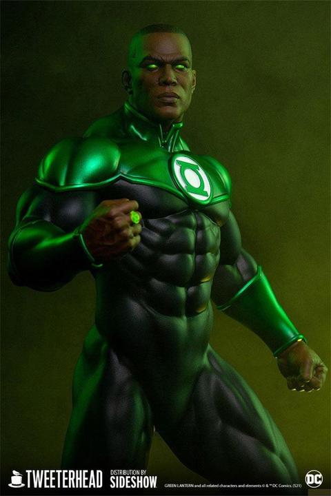 Actual product image Tweeterhead DC Comics statuette 1/6 John Stewart - Green Lantern 52 cm