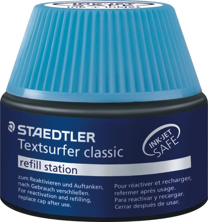 Produktbild Staedtler Textsurfer classic 488 64 Nachfüllstation für Textmarker 364, Einzelprodukt, blau (Blau, 1 x)