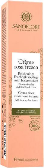 Actual product image Sanoflore Crème rosa fresca (40 ml, Night cream)