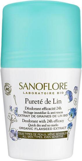 Sanoflore Pureté de Lin Deodorant Roll-On (Roll-on, 50 ml)