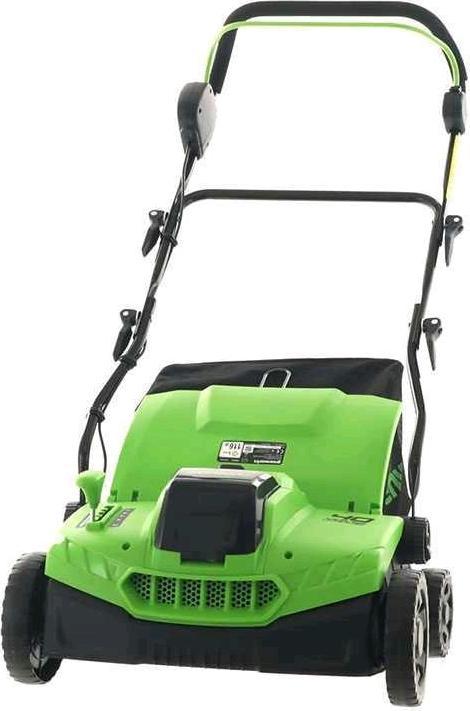 Produktbild Greenworks Akku Vertikutierer Ohne Akku und Ladegerät