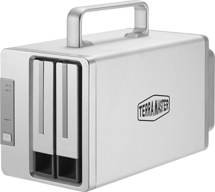 Image du produit Terramaster LE CHARIOT 2BAY TD2-Thunderbolt 3 RAID 0/1/JBOD/single (2.5", 3.5")