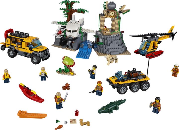 Produktbild LEGO Stadt - Dschungel-Forschungsstation (60161, LEGO City)