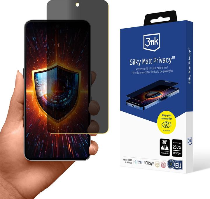 Actual product image 3MK Matte privacy film Silky Matt Privacy on Nothing Phone (3a) / (3a) Pro (1 Piece, Nothing Phone (3a) Pro)