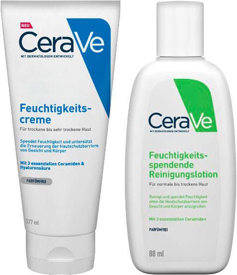 CeraVe Pflege und Feuchtigkeit Set (Gesichtspflege set)