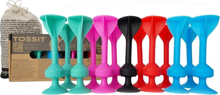 Image du produit Tossit FAMILY PACK rouge / turquoise / rose / bleu clair (Français, Allemand, Italien)