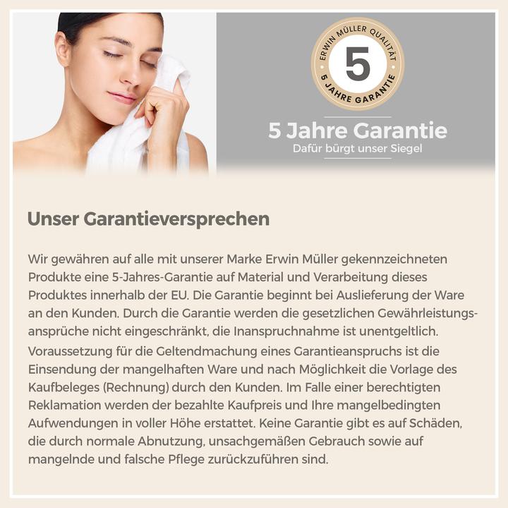 Actual product image Erwin Müller Summer blanket 2-pack (100 x 150 cm)