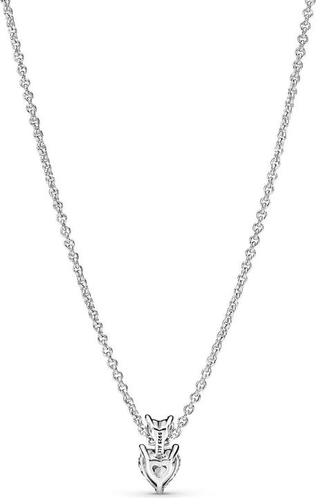 Pandora Halskette Doppelherz (Sterling Silber 925, 45 cm)