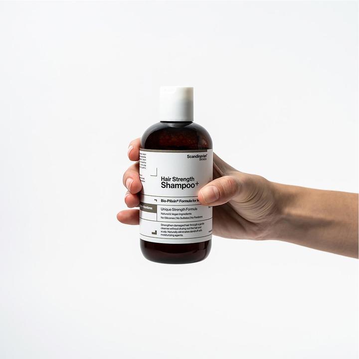 Actual product image Scandinavian Biolabs Hair Strength Shampoo For Women (Liquid shampoo)