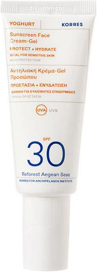 Produktbild Korres Yoghurt Sonnencreme-Gel für das Gesicht SPF 30 (Sonnencreme Gesicht, SPF 30, 40 ml, 40 g)