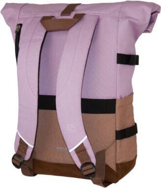 Walker Schulrucksack Roll up two Mauve /Biscuit (30 l)