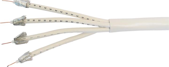 Image du produit TechniSat Câble Quad-Mini-CoaxSat (115 dB, Câble d'antenne)