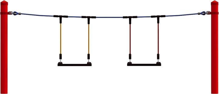 Produktbild Huck Seiltechnik Huck Seilparcours Haiger, Einzelelemente (40 cm)