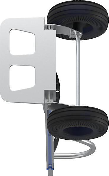 Immagine prodotto kaiserkraft Carrello per sacchi in alluminio (200 kg)