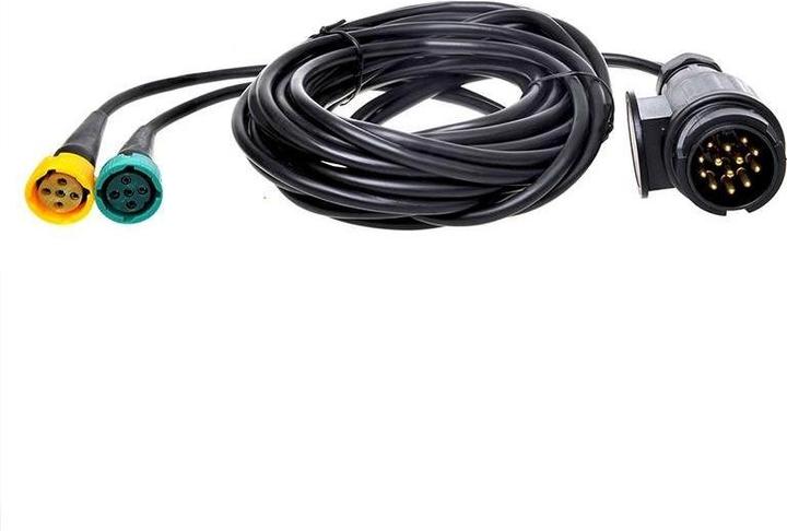 Image du produit ProPlus Jeu de câbles avec fiche 13 pôles et 2x connecteurs 5 pôles