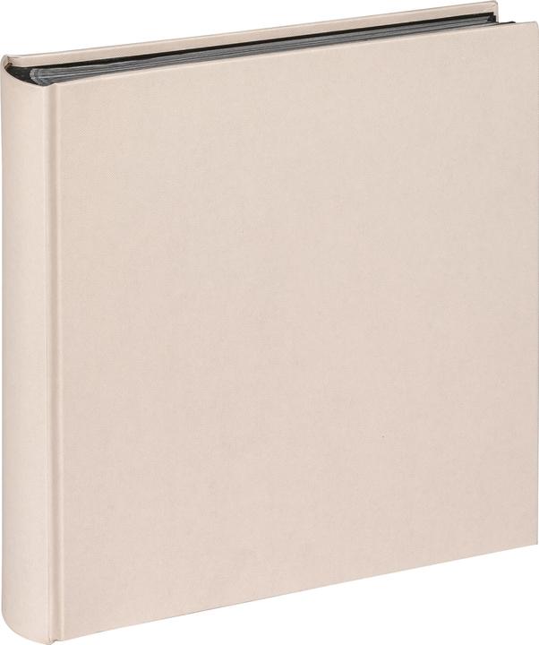 Walther Design Album WALTHER FA-308-W Fun cream white 30x30/100pages, black pages | corners/splits | bookbound (30 x 30 cm)