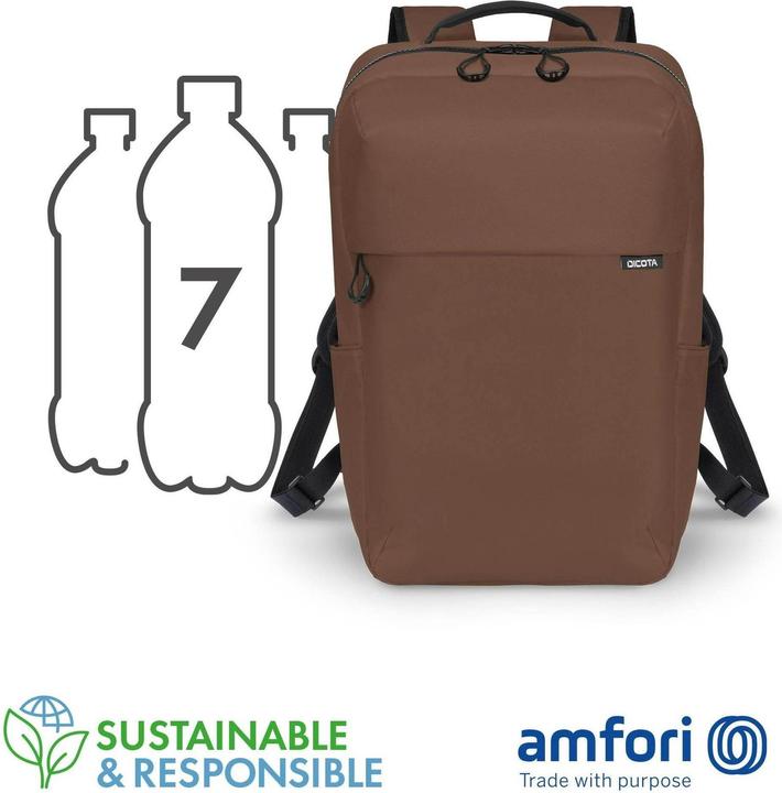 Immagine prodotto Dicota Zaino COMMUTER 13-16 MARRONE (16 l)