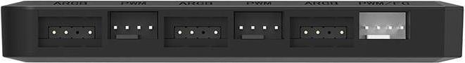 Image du produit Aigo APC1 RGB PWM Fan control box for computer + remote controller (black)