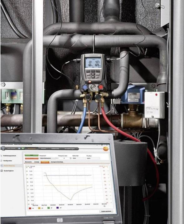 Produktbild Testo Kältemittel-Messgerät 570-2 Set