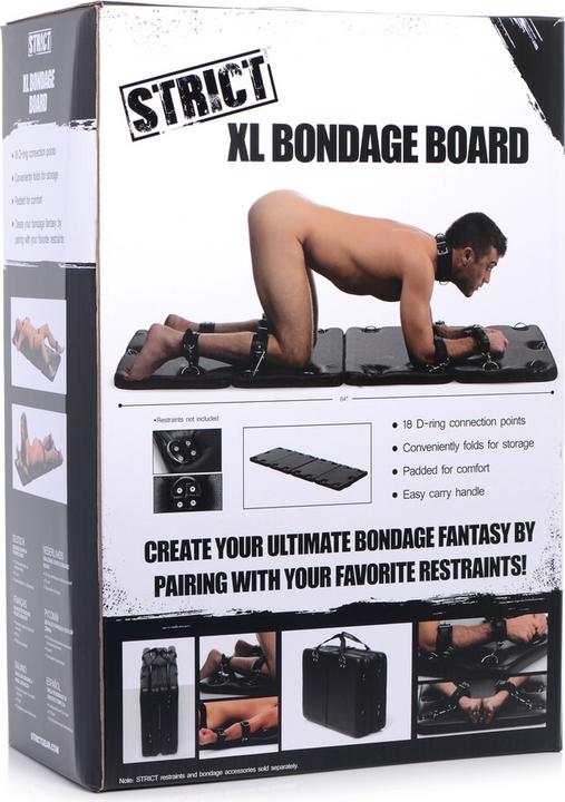 Actual product image XR Brands XL Bondage Board