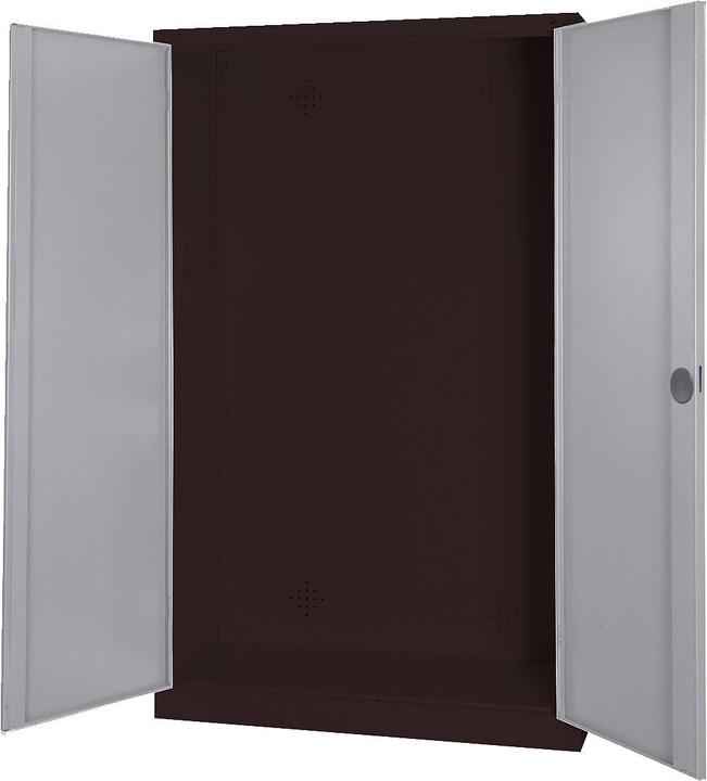 Actual product image C+P Modular sports equipment cabinet (HxWxD: 195x120x50 cm, with solid sheet metal hinged doors).